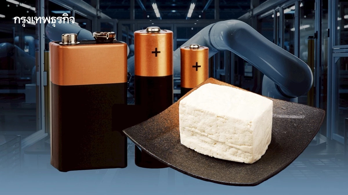 ‘แบตเตอรี่’ จากน้ำเกลือเต้าหู้ ใช้ได้นาน 100 ปี ไม่ก่อสารพิษ ปลอดภัยต่อสิ่งแวดล้อม