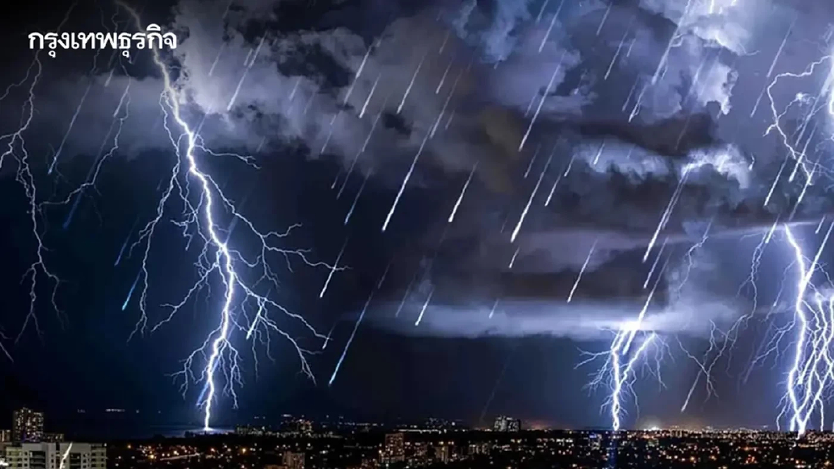 พายุฤดูร้อนวันแรก ภาคเหนือโดนก่อน ฝนตกหนัก ลมแรง ลูกเห็บตก ฟ้าผ่า