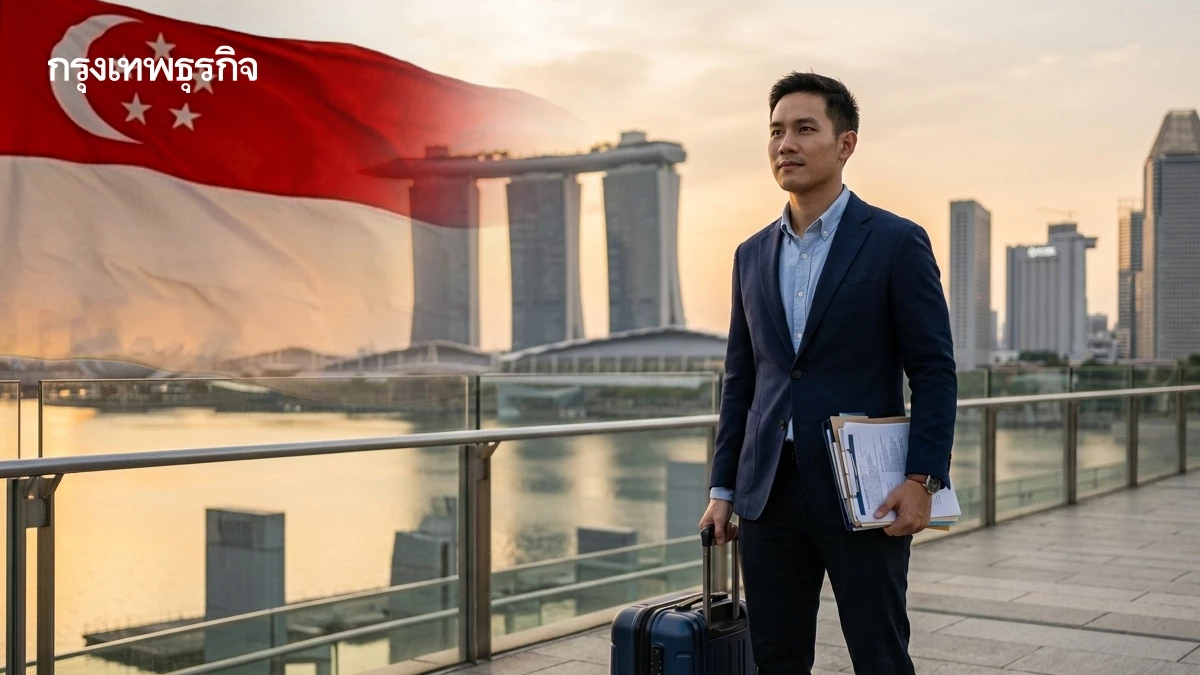 รับสมัครชายไทย 'ทำงานสิงคโปร์' 180 อัตรา เงินดี สวัสดิการครบ สมัครด่วนถึง 15 เม.ย.นี้