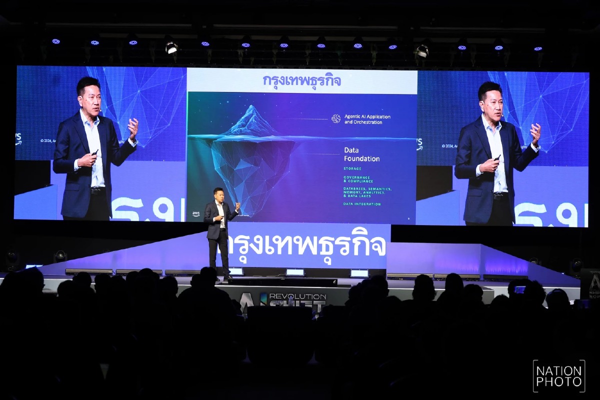 'AWS' ชี้เกม AI สำเร็จหรือล้มเหลววัดกันที่ 'รากฐานข้อมูล'