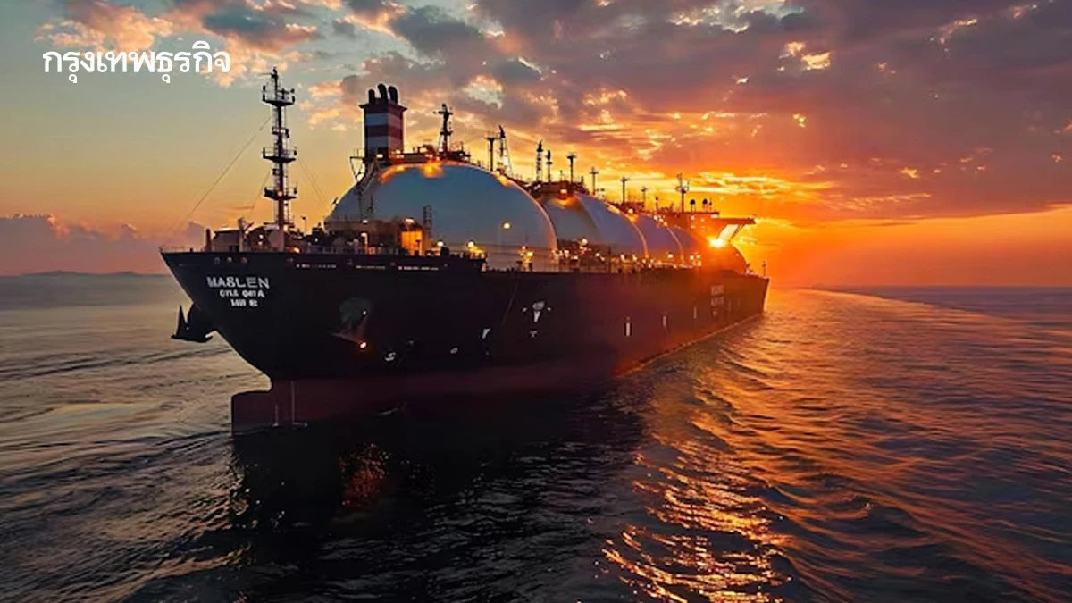 ค่าเช่าเรือ LNG พุ่งขึ้นสองเท่าเป็น $200,000 ในช่วงไม่ถึงวัน