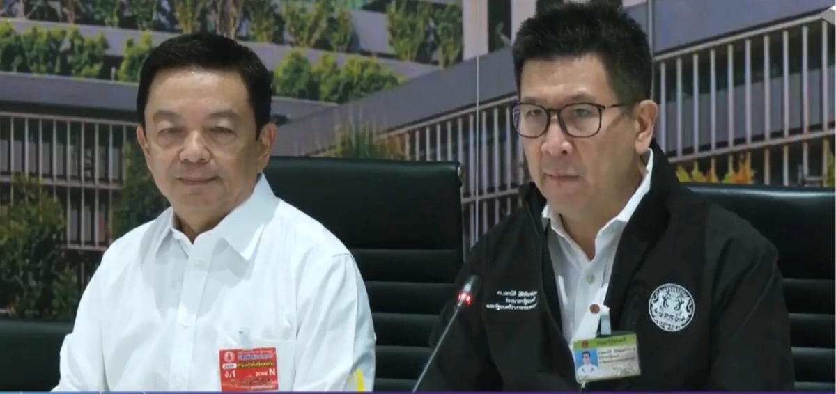 ‘เอกนิติ’ นำทีมแถลงข่าวร่วมกับ 'ผู้ค้าน้ำมัน' ยันปริมาณน้ำมันในประเทศเพียงพอ สั่งเร่งเแก้ปัญหาขนส่ง