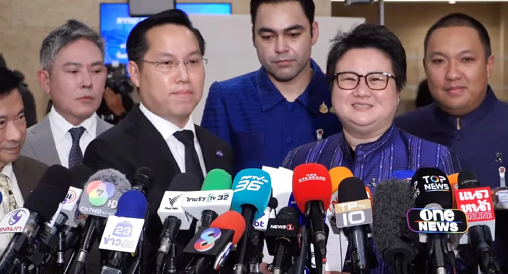 'ภท.-รทสช.' แถลงทางการร่วมรัฐบาล หนุน 'อนุทิน' เป็นนายกฯ