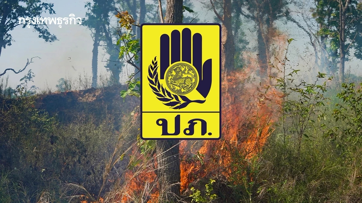 ปภ. ยกระดับคุมเข้ม 17 จังหวัดภาคเหนือ รับมือฝุ่นพิษ-ไฟป่าลำพูน