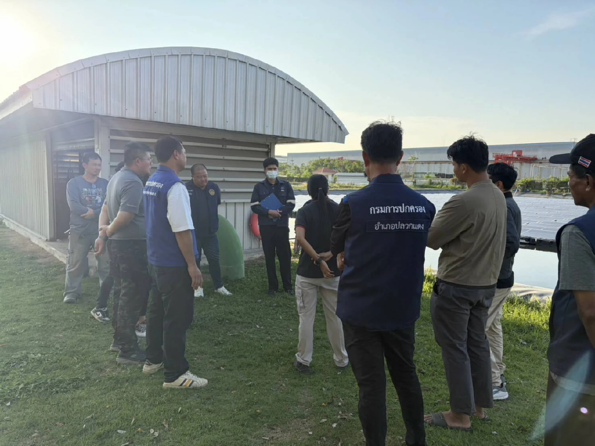 ตรวจน้ำเสียล้นบ่อบำบัด นิคมอมตะซิตี้ ระยอง สั่งเร่งแก้ไข