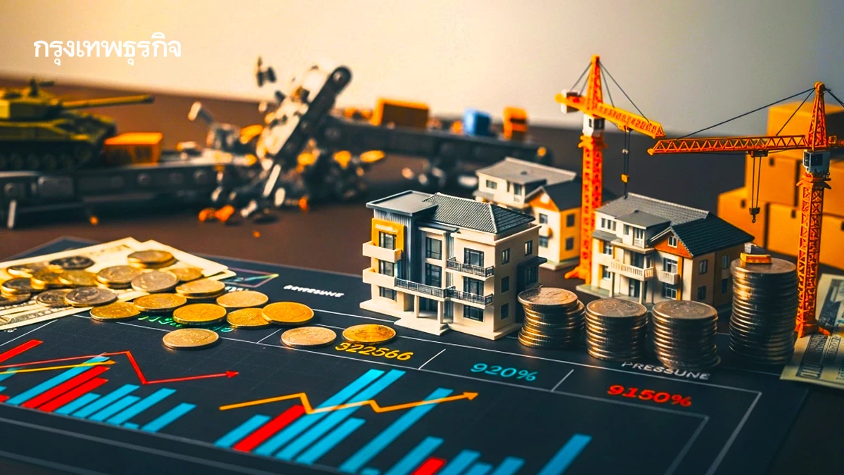สงครามทุบซัพพลายเชนป่วน ต้นทุนพุ่ง!  อสังหาฯ เร่ง ‘ลดหนี้-ระบายสต็อก-เพิ่มสภาพคล่อง’