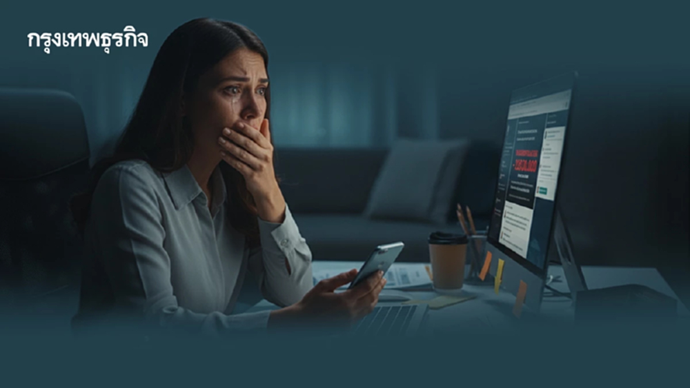 ล่าสุด 'ผู้หญิงวัยทำงาน' เหยื่อไทยอันดับ 1 อัปเดตโดนหลอกโอนเงิน
