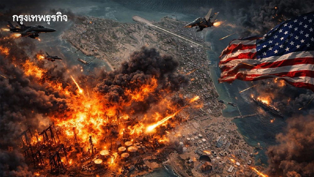 สหรัฐโจมตีเป้าหมายทางทหารบนเกาะคาร์กของอิหร่าน เสริมกำลังทหาร