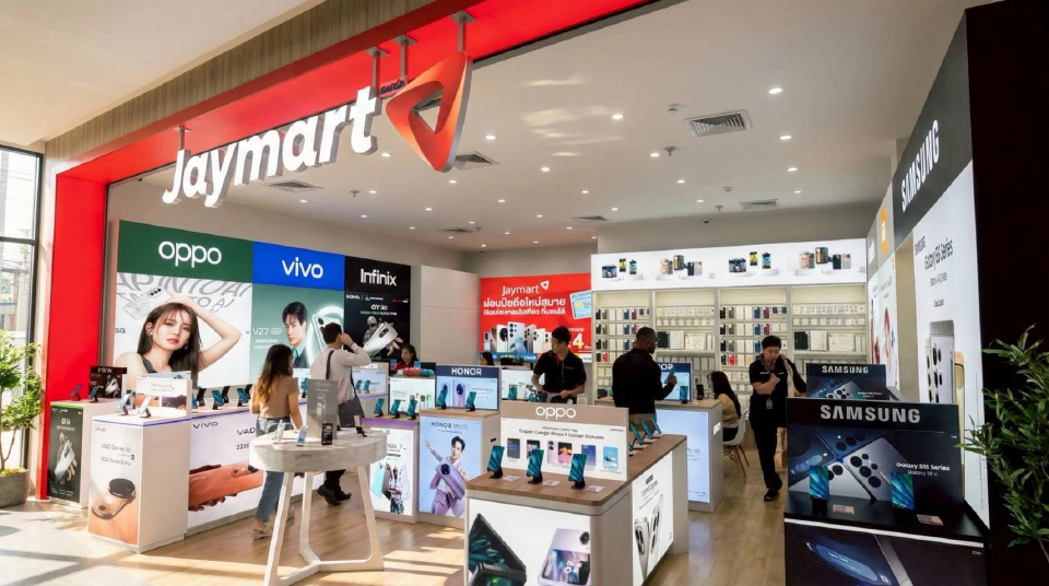เจมาร์ทรีแบรนด์ธุรกิจสู่เทคไลฟ์สไตล์ ดัน Jaymart Mobile รุกตลาดนอกศูนย์การค้า