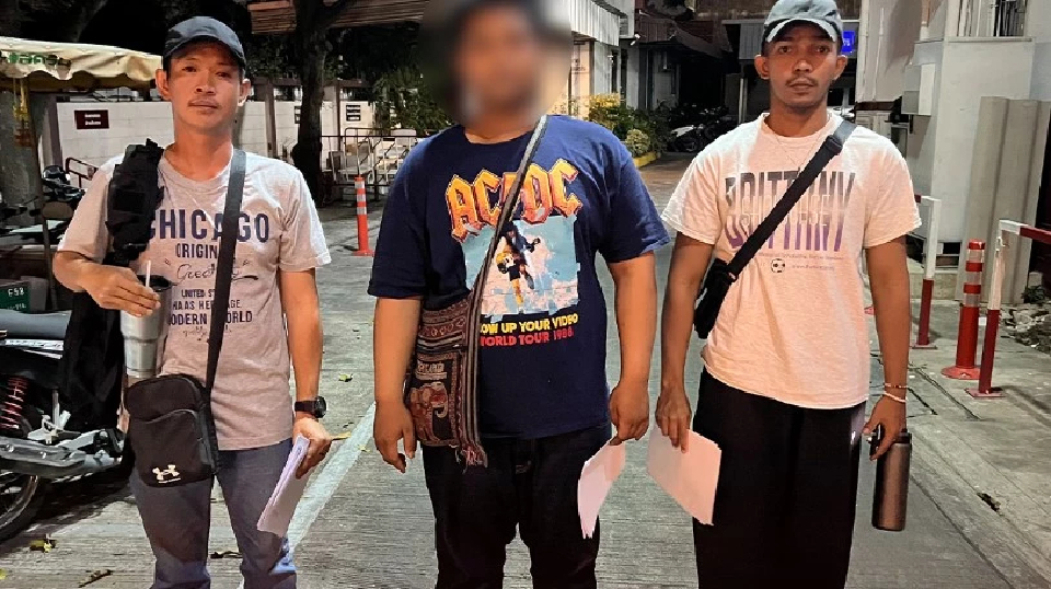 ชักชวนลงทุนโปรโมทสินค้า หลอกโอนเงินหลายแสน บุกจับที่ตลิ่งชัน