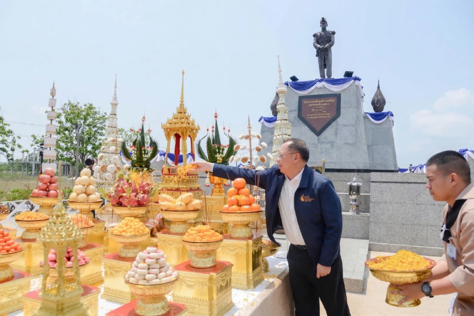 EECO ร่วม กองทัพเรือ UTA ทำพิธีบวงสรวง เดินหน้าก่อสร้างโครงการพัฒนาสนามบินอู่ตะเภาฯ