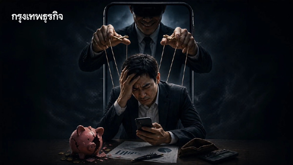 แฉกลโกง ‘หลอกลงทุน’  ภัยเศรษฐกิจทุบ ‘สถิติอันดับหนึ่ง’