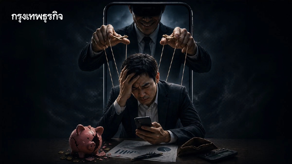 แฉกลโกง ‘หลอกลงทุน’  ภัยเศรษฐกิจทุบ ‘สถิติอันดับหนึ่ง’