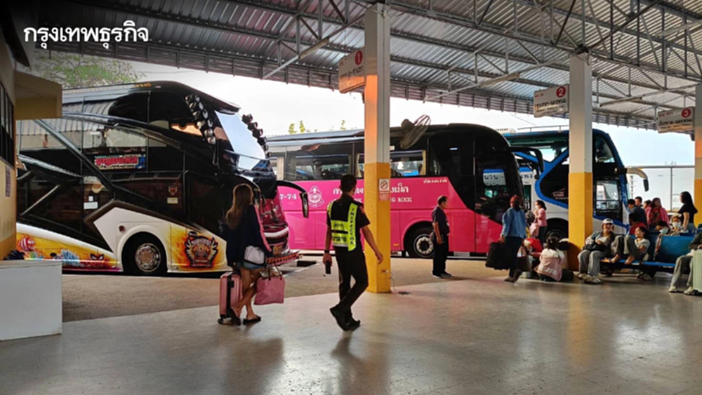 บขส. พร้อมรับคนกลับกรุง 1.2 แสนคน/วัน จัดรถฟรีรับ-ส่งจุดเชื่อมต่อขนส่งหลัก 15-20 เม.ย.