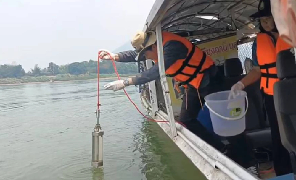 ลุยตรวจน้ำโขง เชียงคาน หลังพบปลาแข้ป่วยตุ่มพองสยอง หวั่นสารพิษ