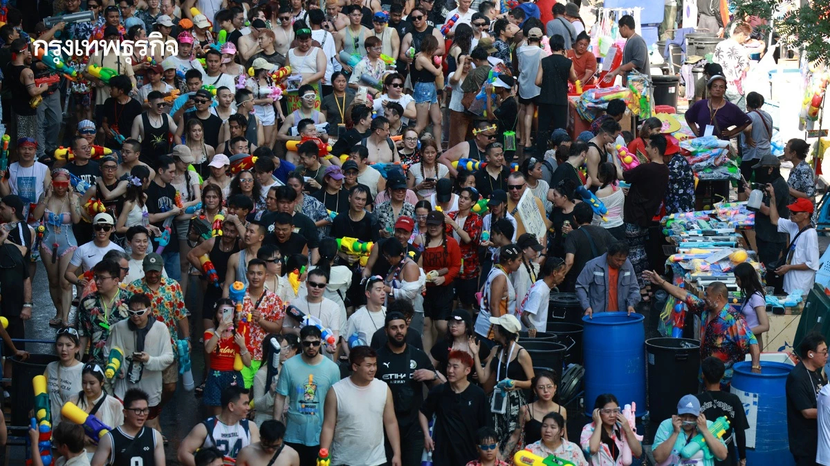 สรุปสงกรานต์ 69 กทม. คนพุ่งเกือบ 5 ล้าน! สยามฯ แชมป์คนเล่นน้ำสูงสุด