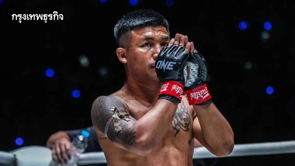 'รถถัง' พลาดท่า! ทาเครุ ล้างแค้นน็อกยก 5 ผงาดแชมป์ศึก ONE Samurai 1