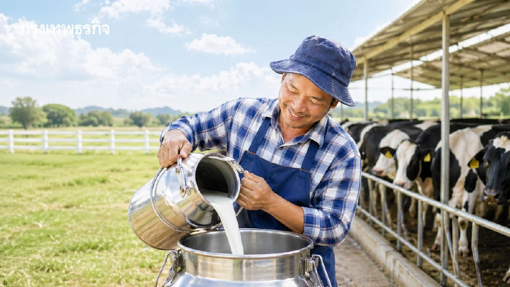 ครม. เคาะ 600 ล้าน! อนุมัติ อ.ส.ค. รับซื้อน้ำนมดิบเฟส 2 ช่วยเกษตรกร