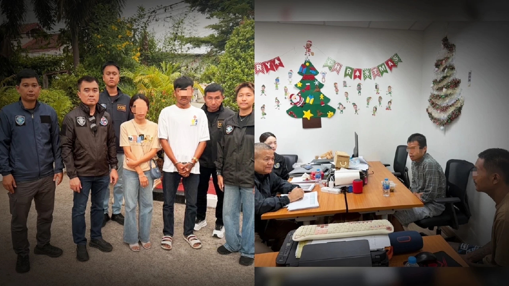 ทลายแก๊งหลอกโอนเงินกดเงินสด จับ 5 ลุยเครือข่ายต่างชาติโกง-ฟอกเงิน