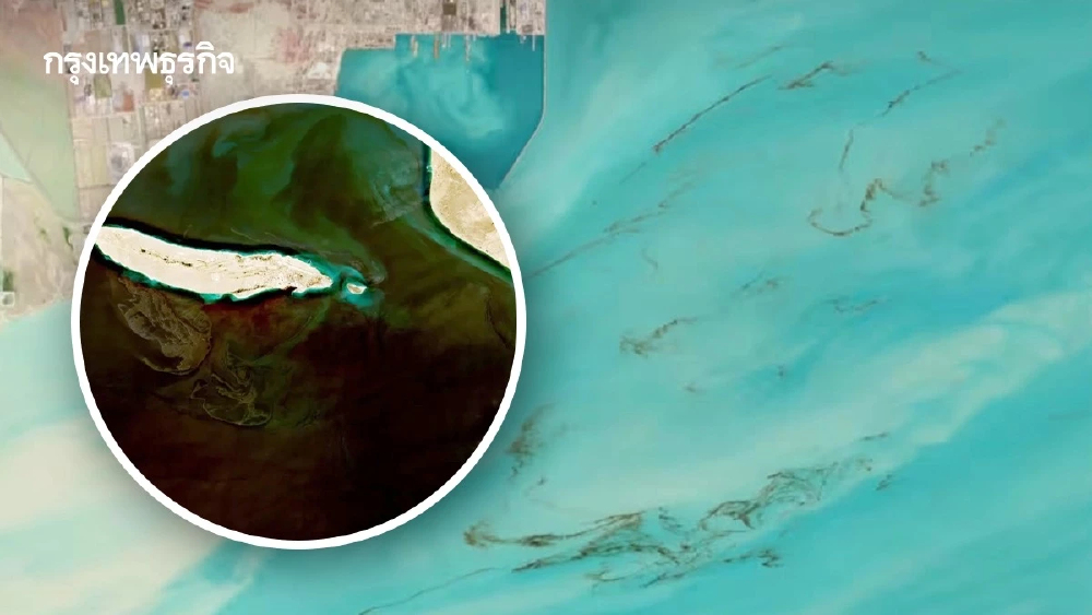 น้ำมันรั่วอ่าวเปอร์เซีย เห็นได้จากอวกาศ ‘สงครามอิหร่าน’ ทำลายสิ่งแวดล้อม-สัตว์เสี่ยงสูญพันธุ์