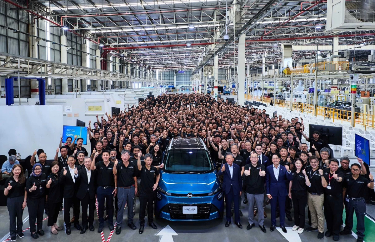 นิสสัน เปิดสายการผลิต 'นิสสัน คิกส์ อี-พาวเวอร์' ใหม่
