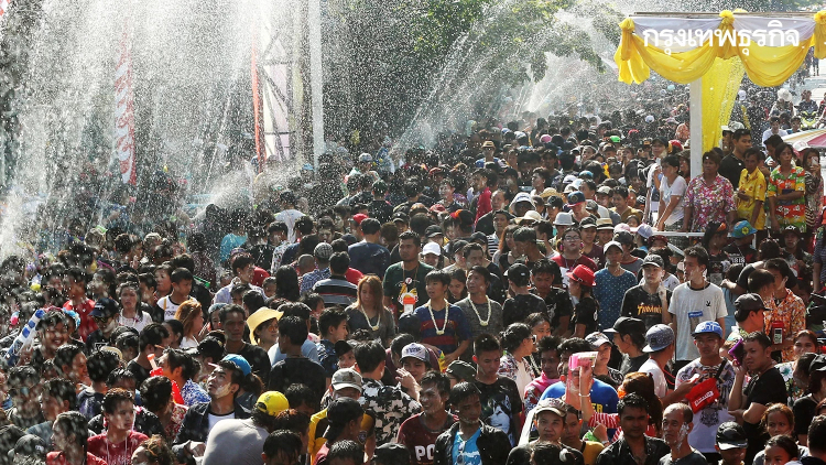 เลี่ยงรถติด ‘สงกรานต์พระประแดง 2569’ ปิดจราจร 3 เส้นทาง จัดขบวนแห่