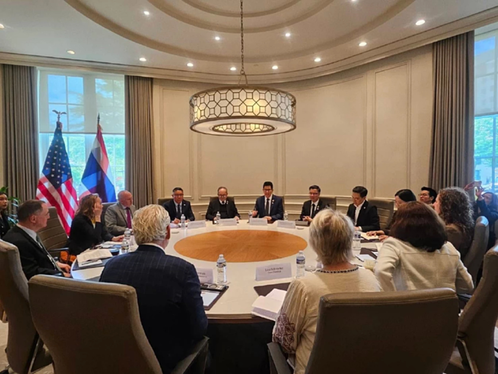 ‘เอกนิติ’ ถกหอการค้าสหรัฐฯ ดึงลงทุนเทคโนโลยี รับมือภาษีการค้าโลกใหม่