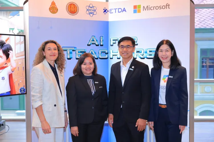รู้จัก “AI for Teachers” ปั้นครูไทย 1.6 แสนคน เสริมสกิลเร่งเครื่องการศึกษาดิจิทัล