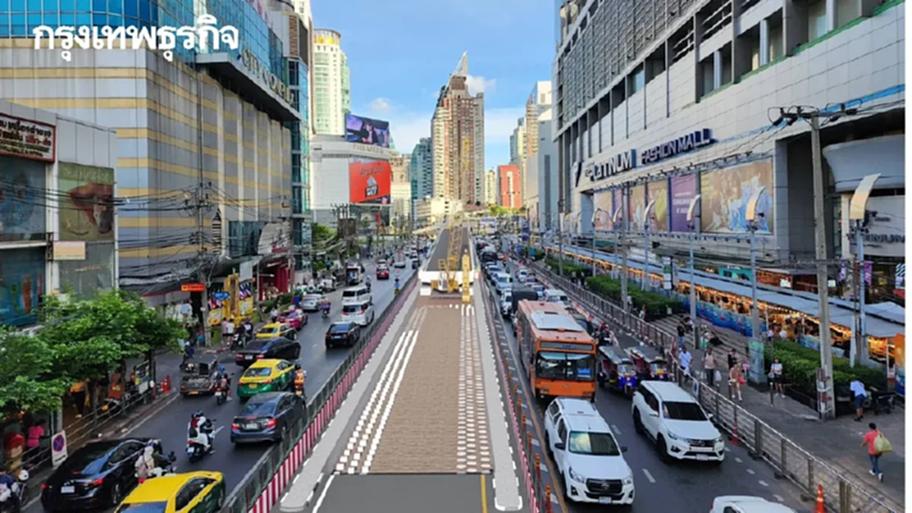 รฟม. เช็กความพร้อม-แผนจราจร ปิดสะพานข้ามแยกประตูน้ำ 24 เม.ย. นี้