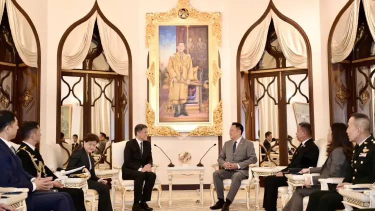 ‘อนุทิน’ถก ‘รมว.กลาโหมสิงคโปร์’ สนใจ’แลนด์บริดจ์’ไทย เสริมศักยภาพภูมิภาค