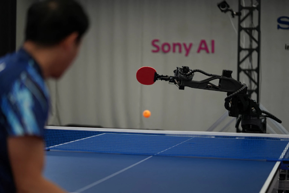 หุ่นยนต์ Ace ของ Sony แข่งขันปิงปองกับนักกีฬามืออาชีพ และสามารถเอาชนะได้