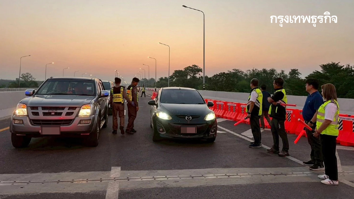 กลับมาทำงาน เช็ก ขาเข้า กทม. เปิด M6 วิ่ง One-way บางปะอิน-ปากช่อง