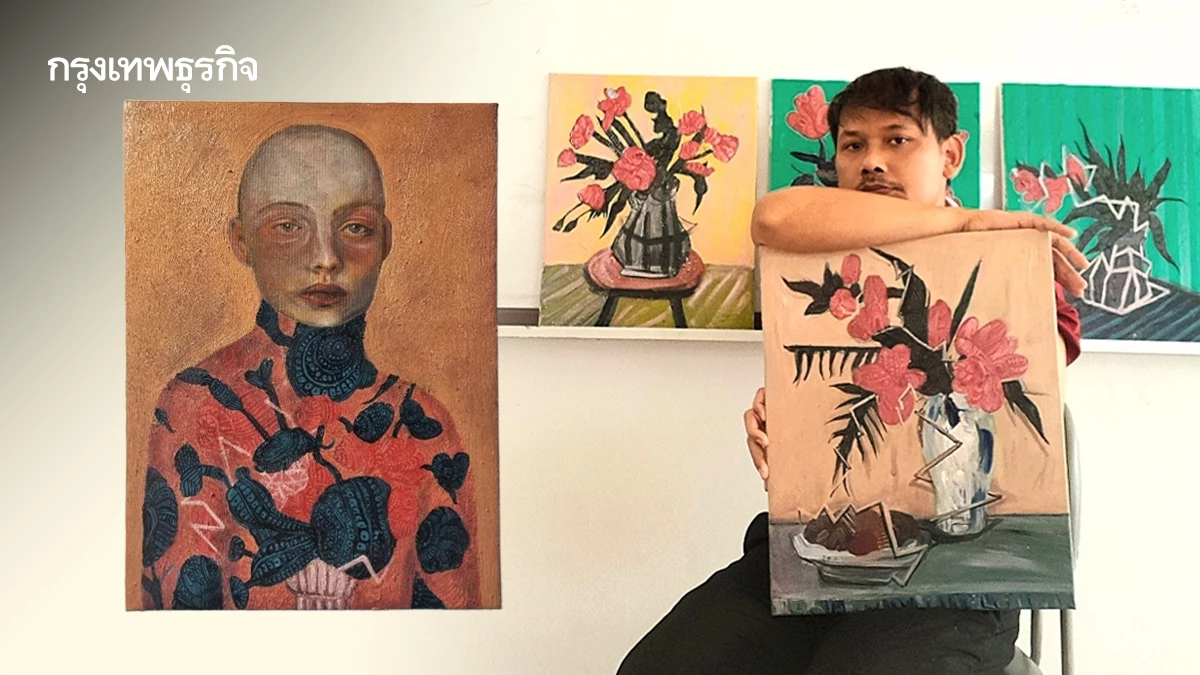 พินิจพันธุ์ : วิทย์กับศิลป์ในภาพหุ่นนิ่งของ ‘พีรเวทย์ กระแสโสม’