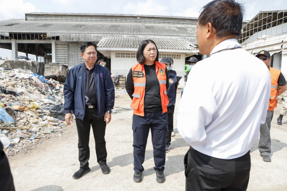 รุดตรวจบ่อขยะ เฝ้าระวังอัคคีภัยช่วงอากาศร้อนจัด