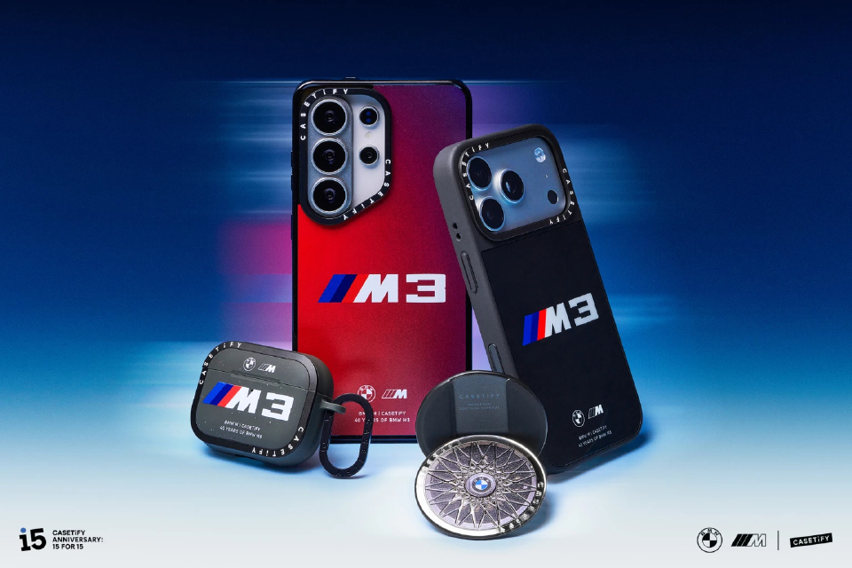 CASETiFY ร่วมมือ BMW เปิดตัว เคสโทรศัพท์ ชิ้นส่วนรถยนต์
