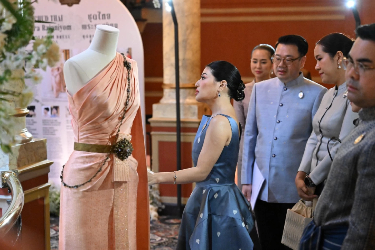'เจ้าฟ้าสิริวัณณวรีฯ' ถ่ายทอดองค์ความรู้ 'วิวัฒนาการของชุดไทยและผ้าไทย'