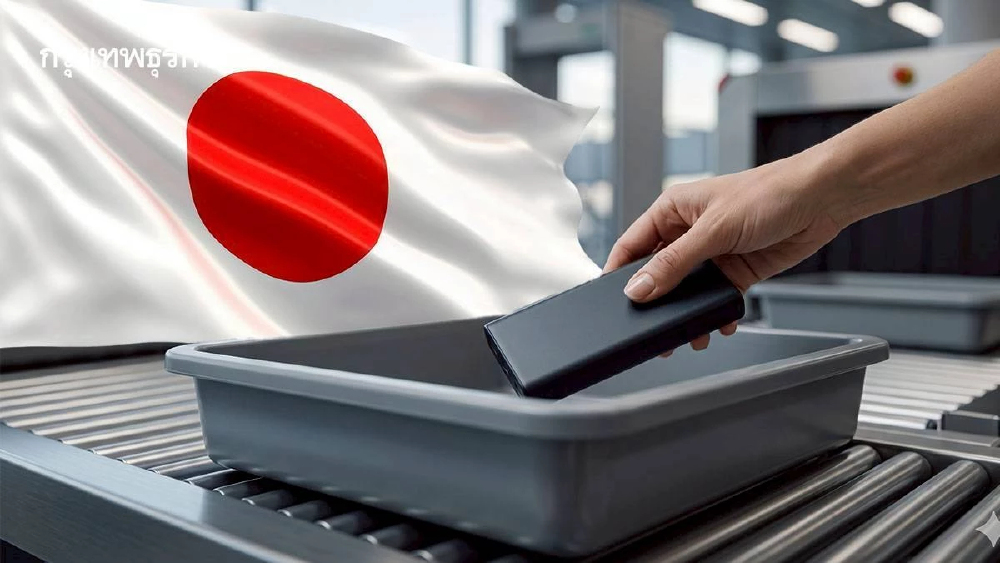 ญี่ปุ่นห้ามใช้"พาวเวอร์แบงก์"บนเครื่องบิน  ฝ่าฝืนจำคุก 2 ปี -ปรับ 2 ล้านเยน