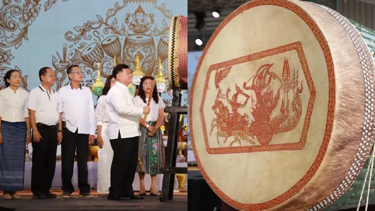 ไหว้ครูกลอง แหล่งทำกลองที่เดียวในไทย ภูมิปัญญาจากบรรพบุรุษ