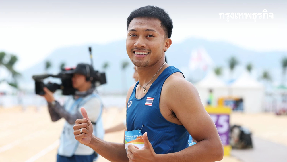 เทพบิว ทะยานเข้าชิงวิ่ง 60 ม. เอเชียนบีช เกมส์ 2026 ด้วยเวลา 6.78 วินาที