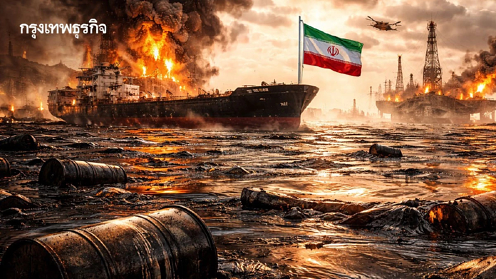 สงครามอิหร่าน 50 วัน  ทำโลกสูญเสียน้ำมัน 5 หมื่นล้านดอลลาร์