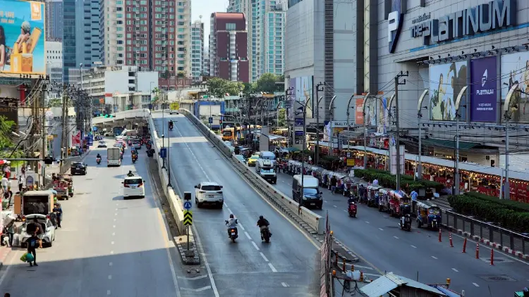 รฟม. ลุยสร้าง 'รถไฟฟ้าสีส้ม' ปิดสะพานข้ามแยกประตูน้ำ 24 เม.ย.นี้