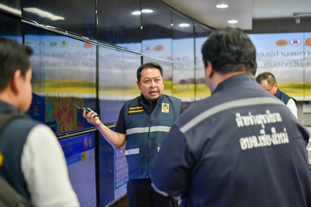 ปภ.ถกเข้มคุมฝุ่น PM2.5 ก่อนสงกรานต์ 69 ลดปัจจัยเกิดอุบัติเหตุ