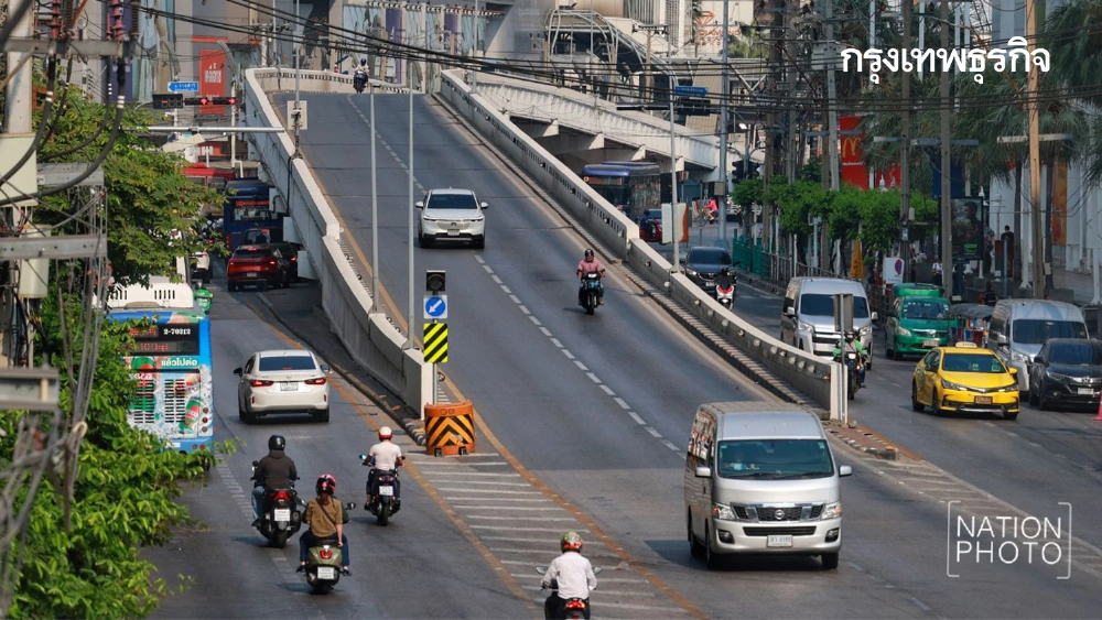 กระทบคนกรุงเทพ ปิดสะพานข้ามแยกประตูน้ำ 24 ชั่วโมง เตรียมใจรถติด