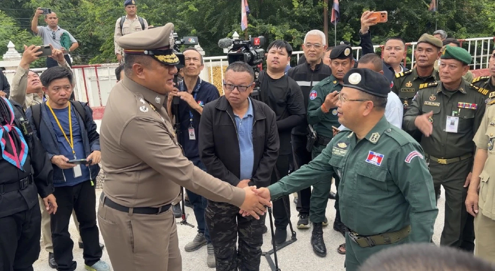 ทบ.ใช้การทูตประสาน นำคนไทย 635 คน จาก กัมพูชา คัดกรอง 'สแกมเมอร์'