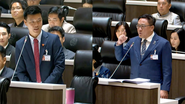'พท.' เดือด ประท้วง 'เท้ง' ถอนคำพูดขายวิญญาณ ร่วมรัฐบาล 'ภท.'
