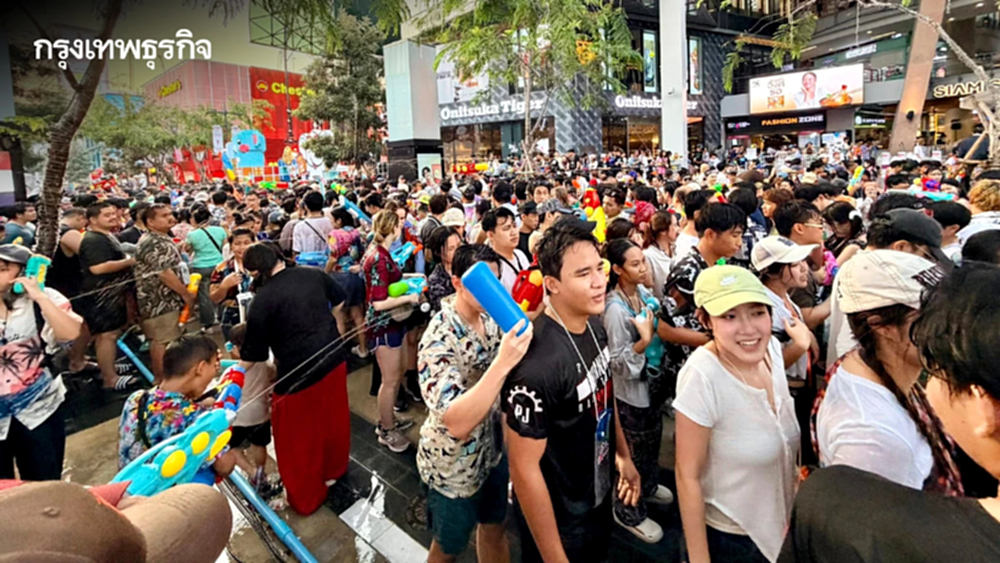 สงกรานต์ กทม. 69 แห่ร่วมงานพุ่งเกือบ 5 ล้านคน สยามสแควร์ยืนหนึ่ง ทะลุ 1.5 ล้านคน