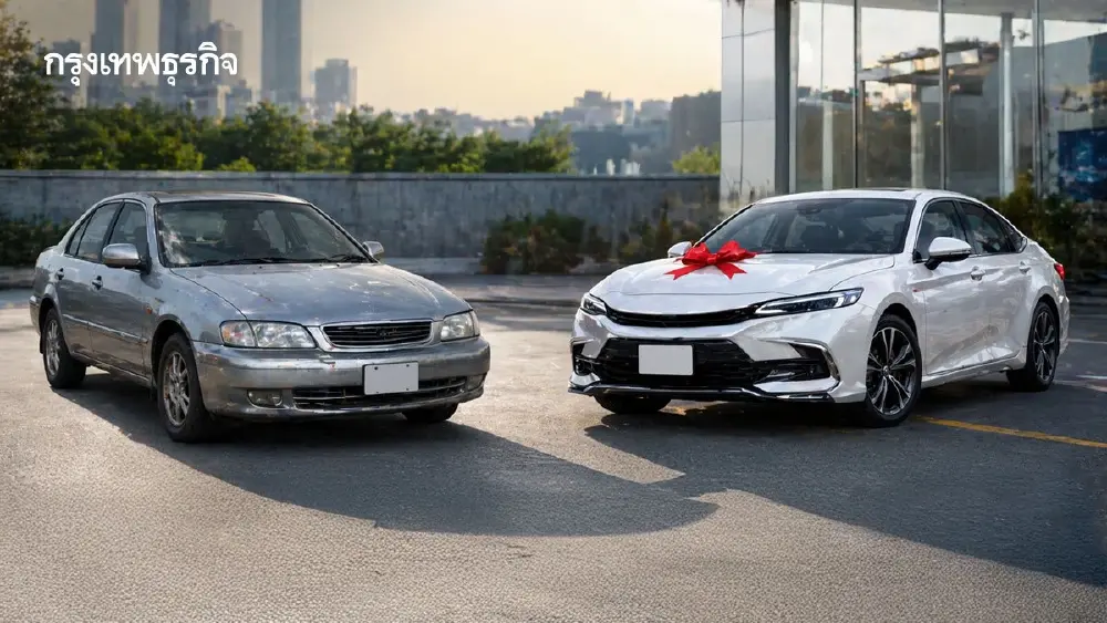 ข้อเสนอ รถเก่าแลกรถใหม่ รถอายุ 10 ปีเตรียม แลกซื้อ เปลี่ยนคันใหม่