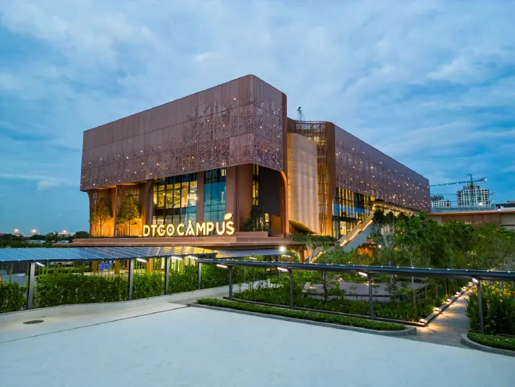 DTGO CampUs ต้นแบบออฟฟิศสู้โลกร้อน ชูพื้นที่สีเขียว-อาคารแนวราบ