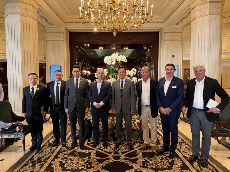 อนุทิน พบ 4 บริษัทฝรั่งเศส เอกชนสนใจตั้งศูนย์ซ่อมอากาศยาน-พลังงานสะอาดในไทย