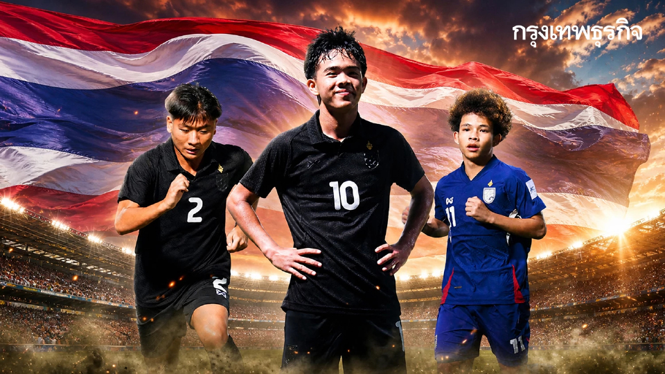 โปรแกรมบอล ทีมชาติไทย U17 ชิงแชมป์เอเชีย 2026 ล่าตั๋วไปบอลโลก 2026